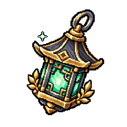 Gold-edged lantern event distinction